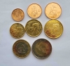 Набор  евро регулярного чекана 2023г. Хорватия( C 1 января страна вошла в зону евро), состояние UNC - Мир монет