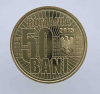 50 бани 2015г.  Румыния, 10 лет деноминации валюты Латунь , из ролла  - Мир монет