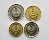 Набор  из 4 монет 5, 10, 25 и 50 копеек 2023 г. ПМР, регулярный чекан , мешковые. - Мир монет