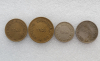 Набор  из 4-х  монет  1946г. Шпицберген, трест "Арктикуголь", состояние мешковое.. - Мир монет