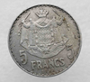 5 франков 1945г. Монако, Луи II. состояние XF. - Мир монет