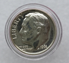 10 центов 1961 г США "Roosevelt Dime".Не была в обращении. Серебро 900 пробы, вес 2,5гр - Мир монет