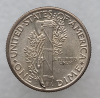 10 центов 1940 г США "Mercury Dime". Не была в обращении. Серебро 900 пробы, вес 2,5гр - Мир монет
