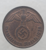 2 пфеннига 1938г. G. Германия, бронза, мешковая. - Мир монет