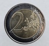 2 евро 2009г. Испания. 10 лет монетарной политике ЕС и введению евро, из ролла. - Мир монет