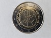 2 евро 2009г. Финляндия . 10 лет Экономическому и валютному союзу , из ролла. - Мир монет