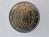 2 евро 2007г. Нидерланды. 50-летие подписания Римского договора , из ролла. - Мир монет