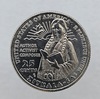 25 центов 2024г. Р.  США. Женщины Америки № 15 . Зиткала-Ша , из ролла. - Мир монет