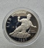 1 доллар 1997г. США. 50-летие Джеки Робинсона , серебро 0,900, вес 26,73 грамма, пруф. - Мир монет