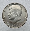 США ½ доллара, 1968г. 50 центов Кеннеди, серебро 0.400, вес 11,5г. мешковая. - Мир монет