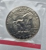 1 доллар 1973г. США. Д.  Орел,  никель, редкость, UNC, в запайке. - Мир монет