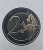 Германия. 2 евро 2025г.  F.  Саарланд, биметалл, из ролла. - Мир монет