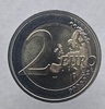 Германия. 2 евро 2025г.  А.  Саарланд, биметалл, из ролла. - Мир монет