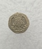 Великобритания.  20 пенни  1994 г. Елизавета II , регулярный чекан, XF - Мир монет