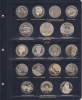    А005.    Альбом Коллекционер   для юбилейных монет Украины. Том 1 1995-2005г.г. без футляра.  - Мир монет