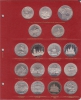    А 002.  Альбом Коллекционер,  б/у,  для юбилейных монет СССР и России 1965-1996г.г. без футляра. - Мир монет