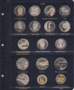    А005.    Альбом Коллекционер   для юбилейных монет Украины. Том 1 1995-2005г.г. без футляра.  - Мир монет