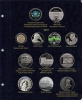   А010.   Альбом  Коллекционер   для  юбилейных монет Украины,  Том 3 с  2013.г. без футляра.  - Мир монет