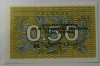 Банкнота  0,50 талона 1991г. Литва, состояние UNC. - Мир монет