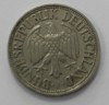 1 марка 1950г. ФРГ. J,  никель,  состояние VF. - Мир монет