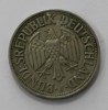 1 марка 1955г. ФРГ. J,  никель,  состояние VF. - Мир монет