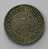 1 марка 1955г. ФРГ. J,  никель,  состояние VF. - Мир монет