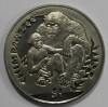  1 доллар 2010г.  Сьерра Леоне.  Шимпанзе ,  состояние UNC. - Мир монет
