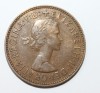 1/2 пенни 1958г. Великобритания, бронза, состояние XF. - Мир монет