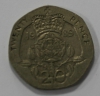 20 пенсов 1989г. Великобритания, состояние VF-XF - Мир монет
