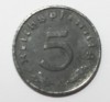 5 пфеннигов 1940г. Германия, цинк, состояние VF - Мир монет