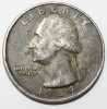 25 центов 1989г. Р. США, состояние F. - Мир монет