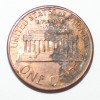 1 цент 1989г. США. б/б, состояние VF. - Мир монет
