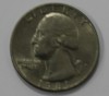 25 центов 1981г.  D, США, состояние VF-XF. - Мир монет