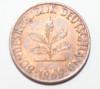1 пфенниг 1969г. ФРГ.D, состояние VF+ - Мир монет