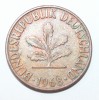 2 пфеннига 1968г. ФРГ. G, состояние F - Мир монет
