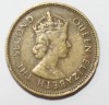 10 центов 1965г. Гонконг. Королева Елизавета 2, состояние VF - Мир монет
