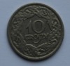 10 грошей 1923г. Польша, никель, состояние XF - Мир монет