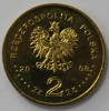 2 злотых 2008г.  Польша. 90 лет Независимости, состояние UNC. - Мир монет