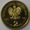 2 злотых 2009г. Польша. Енджеюв ,  состояние UNC.   - Мир монет