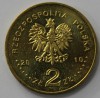 2 злотых 2010 г.  Польша. Кшешув , состояние UNC. - Мир монет