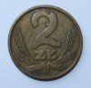 2 злотых 1985г. Польша,бронза,состояние VF - Мир монет