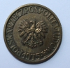 5 злотых 1975г. Польша,бронза,состояние VF - Мир монет