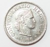 10 раппен 1996г. Швейцария, никель,состояние XF-UNC - Мир монет