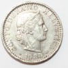20 раппен 1980г. Швейцария, никель, состояние VF - Мир монет