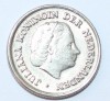 10 центов 1950г. Нидерланды, никель, состояние XF - Мир монет