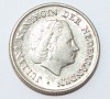 10 центов  1955г. Нидерланды,никель, состояние VF-XF. - Мир монет