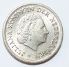 10 центов  1957г. Нидерланды, никель, состояние VF-XF. - Мир монет
