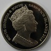 2 фунта 2019г. Южная Джорджия и Южные Сендвичевы острова.  200 лет королеве Виктории, Пруф, - Мир монет