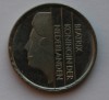 25 центов 1987г. Нидерланды, никель, состояние VF - Мир монет