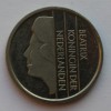 25 центов 1993г. Нидерланды, никель, состояние VF - Мир монет